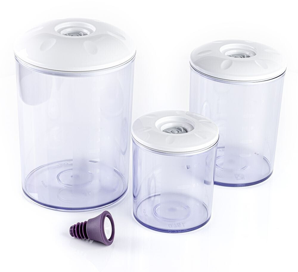 ظرف نگهداری و وکیوم روملزباخر آلمان ROMMELSBACHER VCK 525 - ست ۳ تایی نگهداری مواد غذایی